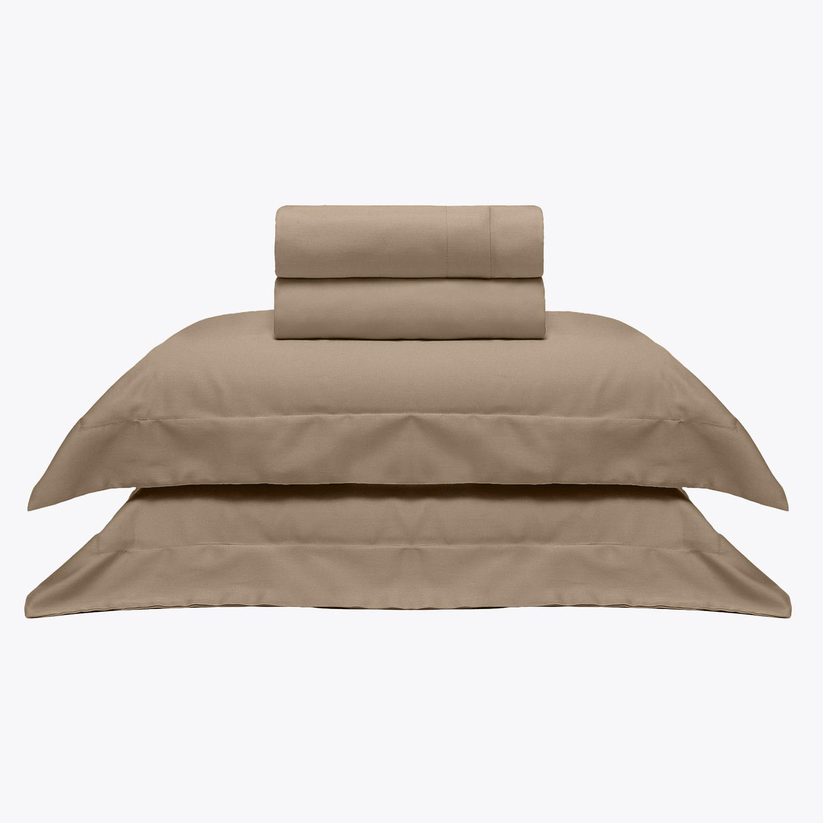 JOGO DE CAMA KING 400 FIOS  ELEGANCE - TAUPE 14-1305