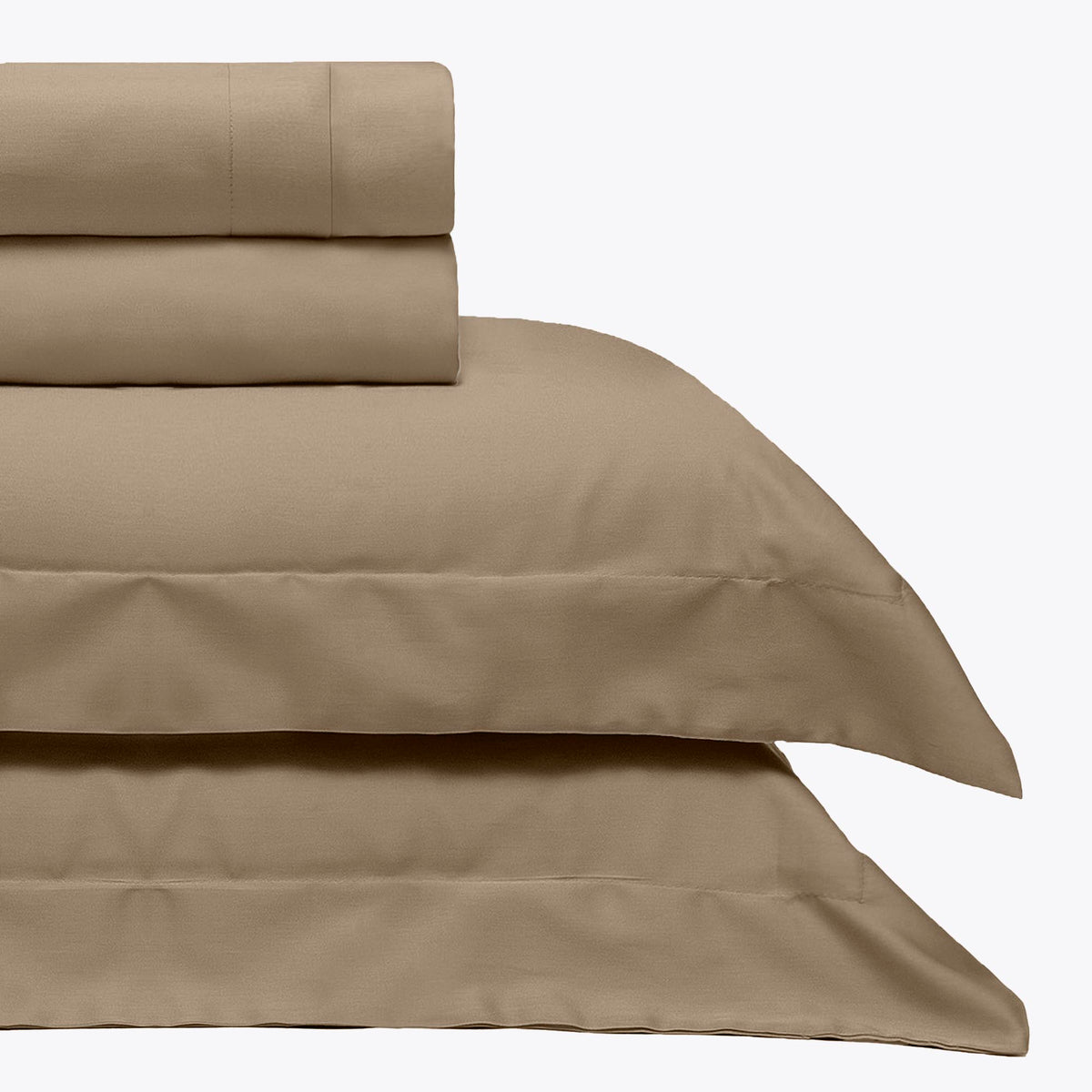 JOGO DE CAMA KING 400 FIOS  ELEGANCE - TAUPE 14-1305