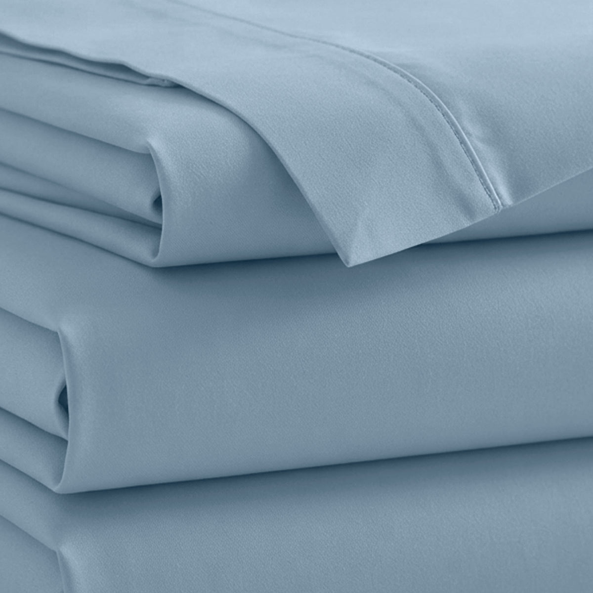 JOGO DE CAMA KING 400 FIOS  ELEGANCE - AZUL 13-4200