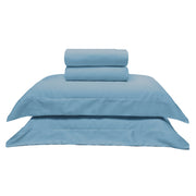JOGO DE CAMA  QUEEN 400 FIOS  ELEGANCE - AZUL 16-4013
