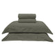 JOGO DE CAMA  QUEEN 400 FIOS  ELEGANCE - CINZA 17-1501