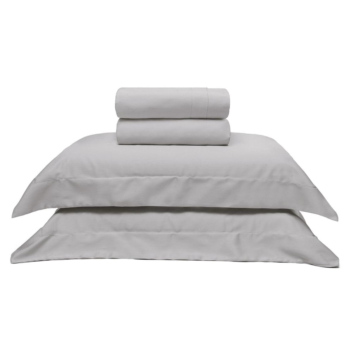 JOGO DE CAMA KING 400 FIOS  ELEGANCE - CINZA