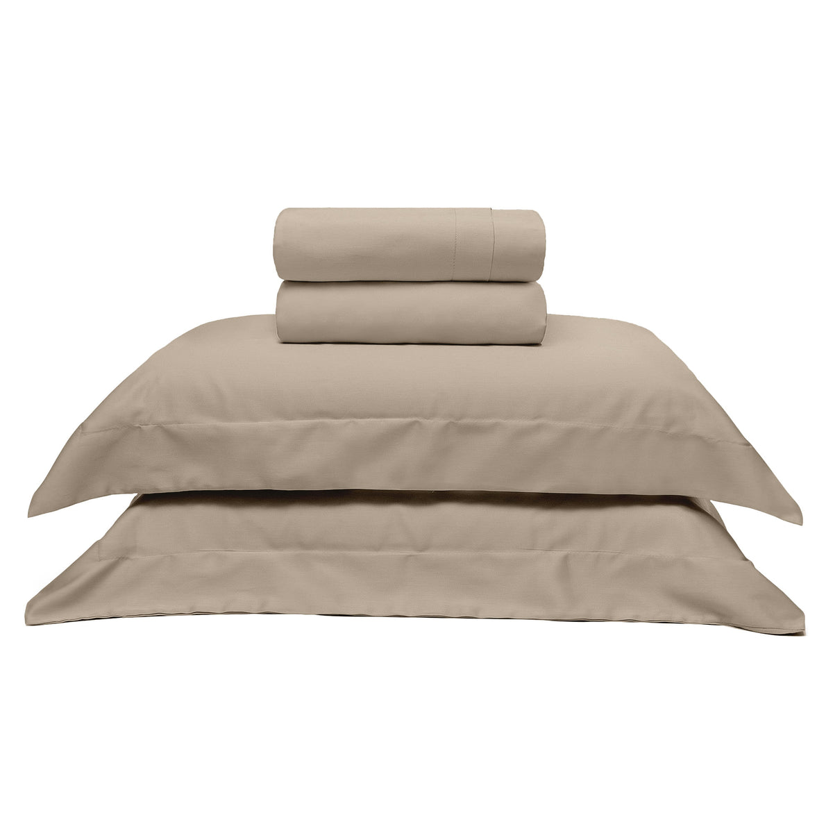 JOGO DE CAMA KING 400 FIOS  ELEGANCE - BEGE