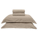 JOGO DE CAMA KING 400 FIOS  ELEGANCE - BEGE