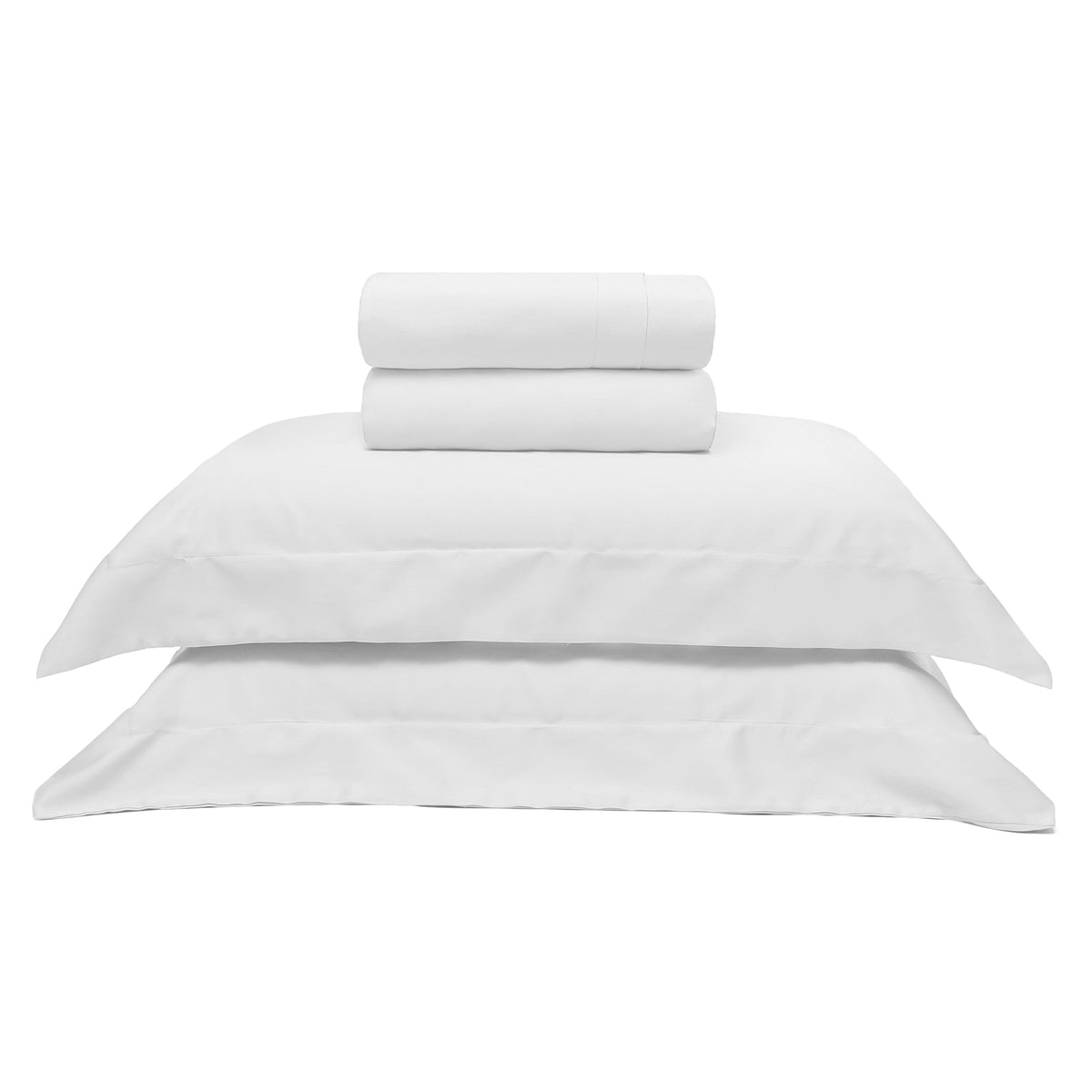JOGO DE CAMA  CASAL 400 FIOS  ELEGANCE - BRANCO