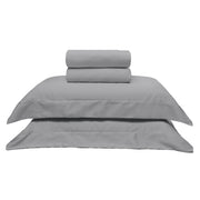 JOGO DE CAMA KING 400 FIOS  ELEGANCE - CINZA 14-4102