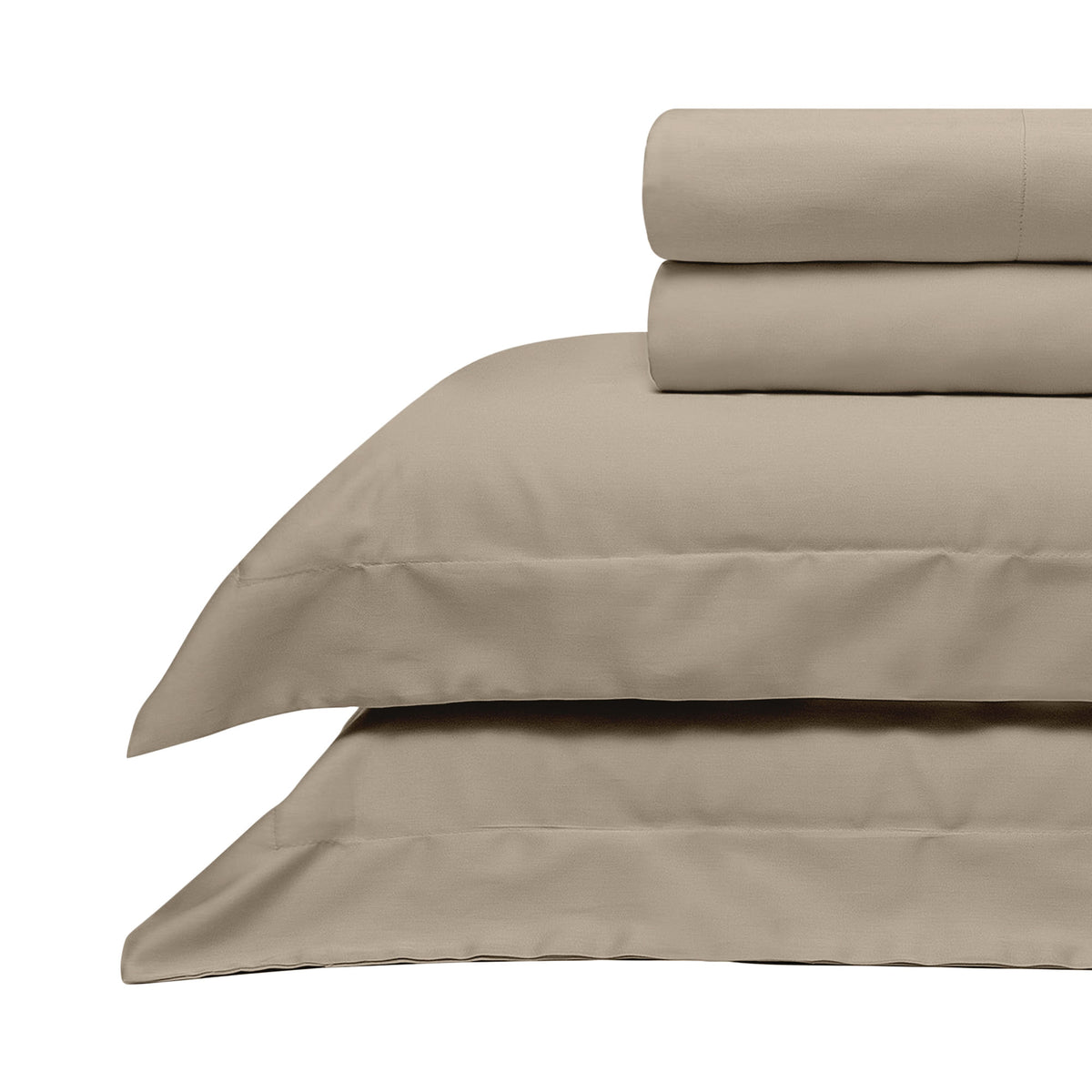 JOGO DE CAMA KING 400 FIOS  ELEGANCE - BEGE