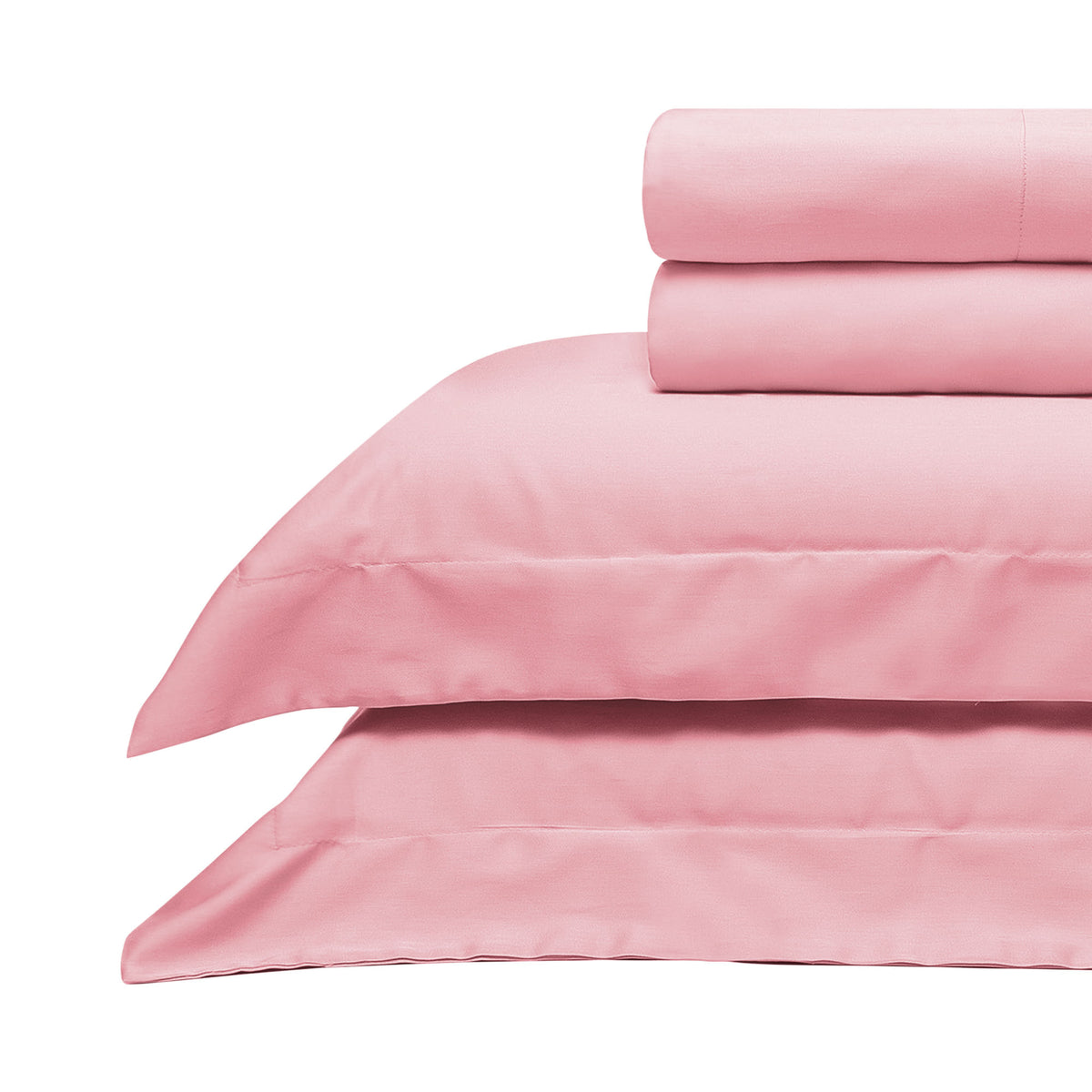 JOGO DE CAMA  CASAL 400 FIOS  ELEGANCE - ROSA