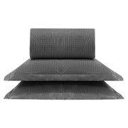 KIT CAMA QUEEN ÔNIX ACETINADO - CINZA ESC 18-4015