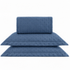 KIT CAMA  KING  DELICATO - AZUL 18-4018