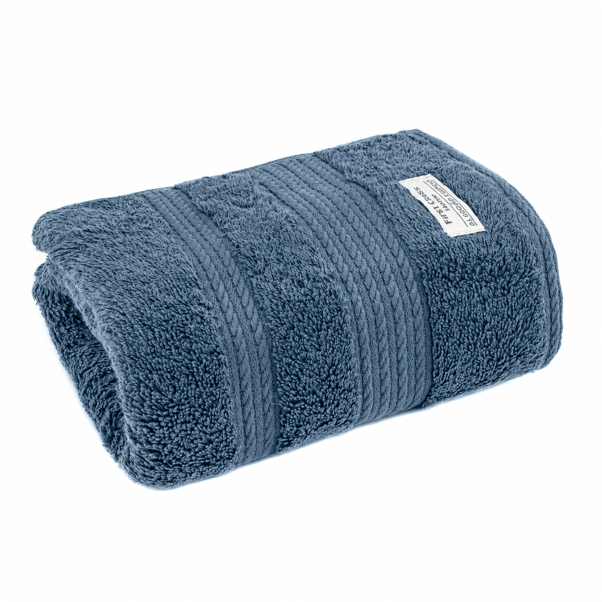 TOALHA  DE ROSTO FIO EGÍPCIO SUPREME 100% ALGODÃO - AZUL.1.25