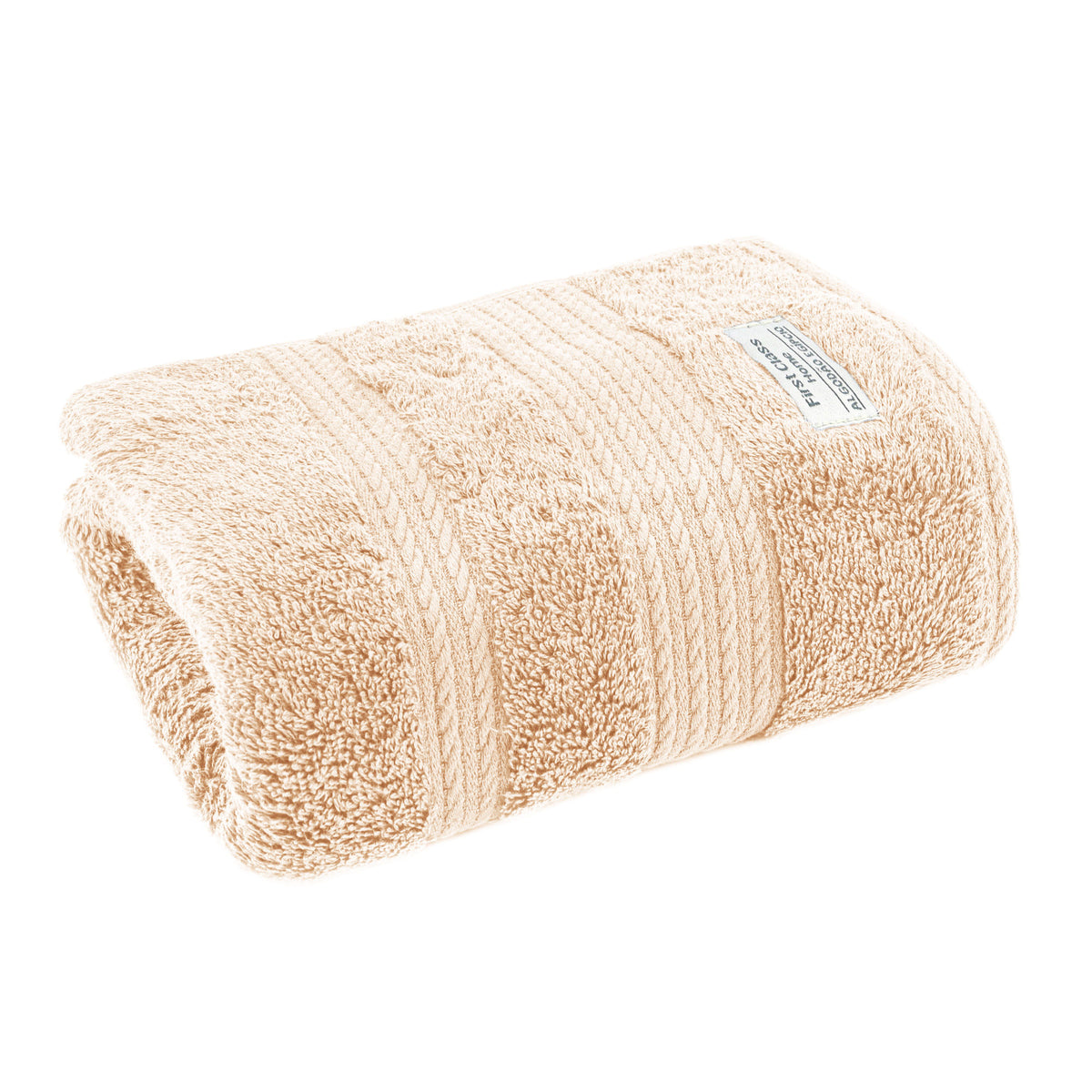 TOALHA  DE ROSTO FIO EGÍPCIO SUPREME 100% ALGODÃO - BEGE.1.25