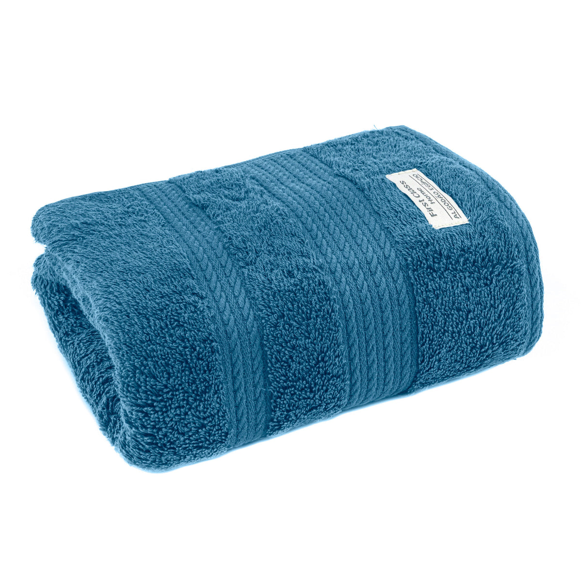 TOALHA  DE ROSTO FIO EGÍPCIO SUPREME 100% ALGODÃO - AZUL.1.25