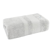 TOALHA DE BANHO FIO EGIPCIO 600 GRAMAS SUPREME 100% ALGODÃO - CINZA.1.24