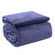 MANTA CASAL FLANNEL SAFIRA SUPREME - AZUL ESC 18-3916