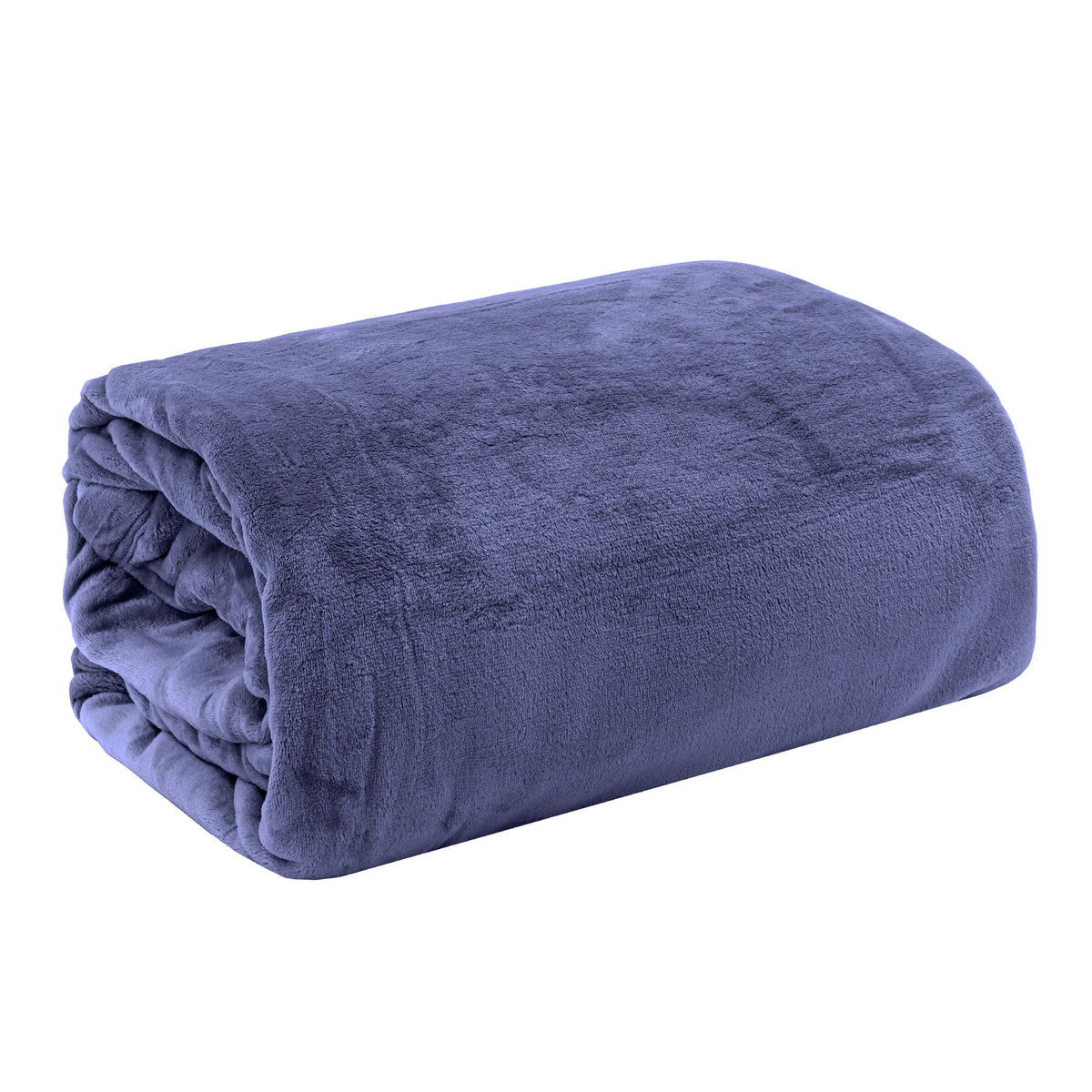 MANTA CASAL FLANNEL SAFIRA SUPREME - AZUL ESC 18-3916