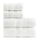 JOGO BANHÃO 4 PEÇAS FIO EGÍPCIO 600 GRAMAS SUPREME 100%ALGODÃO - BRANCO.1.24/BRANCO.1.24