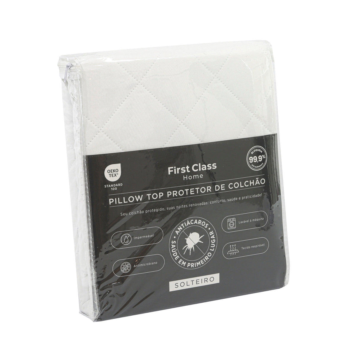 PROTETOR DE COLCHÃO SOLTEIRO ULTRASSONIC + SAÚDE - SORTIDO