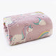 MANTA  CASAL EFEITO BORDADO GLOW - UNICORNIO