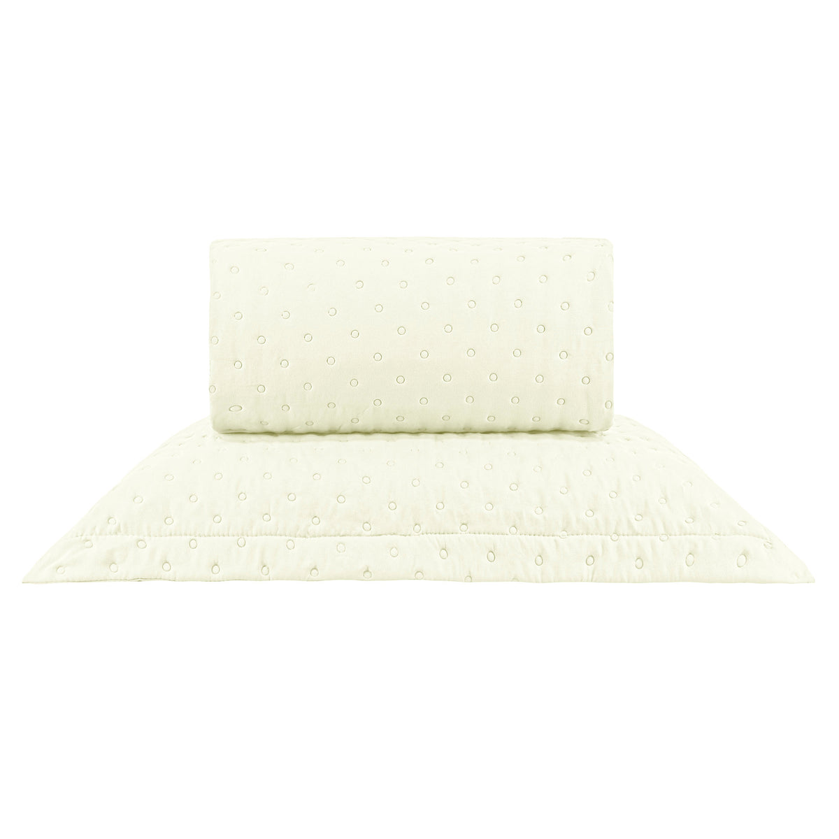 KIT CAMA SOLTEIRO  DELICATO - Amarelo 11-0507