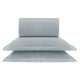 KIT CAMA KING ACETINADO ÔNIX - CINZA 14-4105