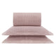 KIT CAMA QUEEN ÔNIX ACETINADO - ROSA 16-1510