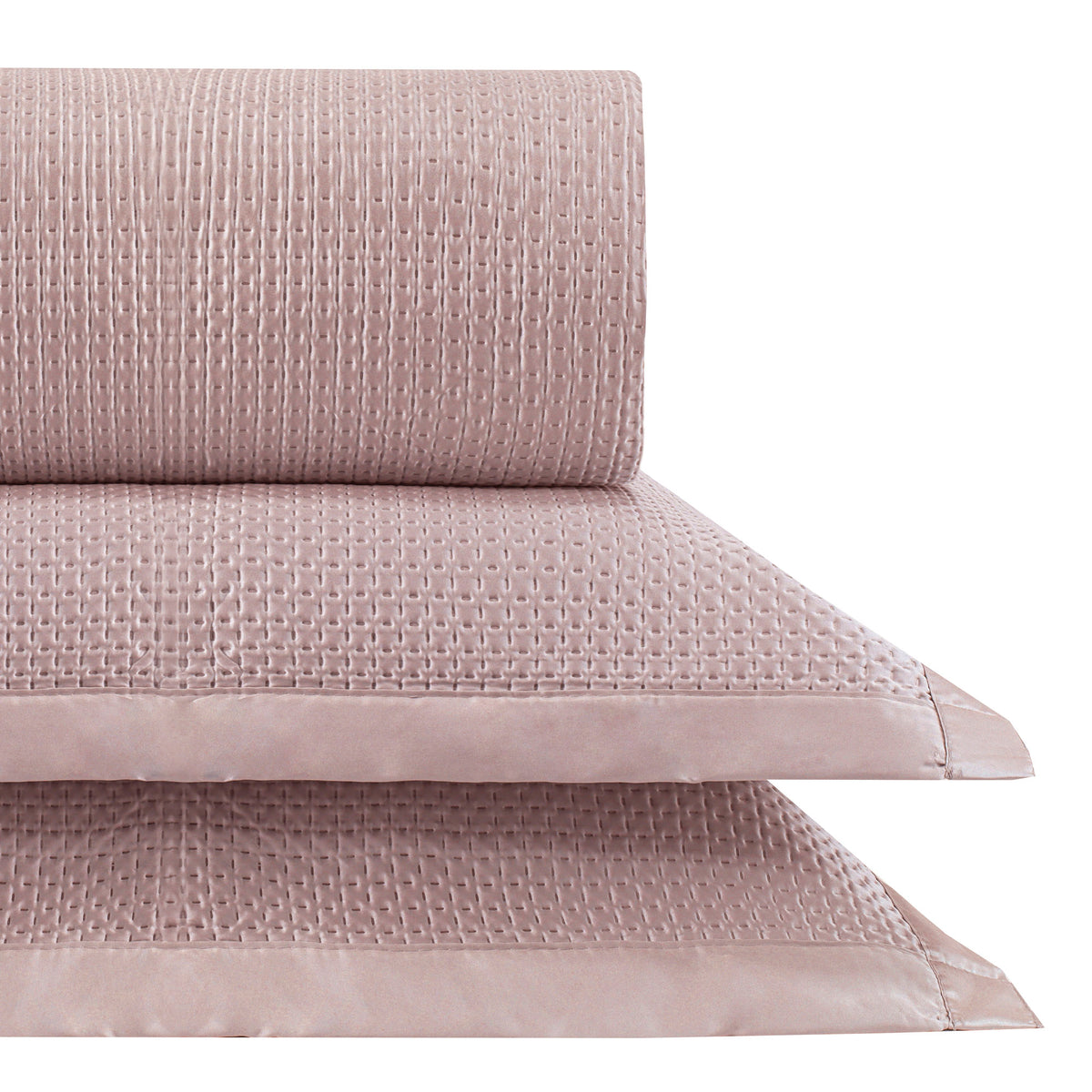 KIT CAMA CASAL ACETINADO ÔNIX - ROSA 16-1510