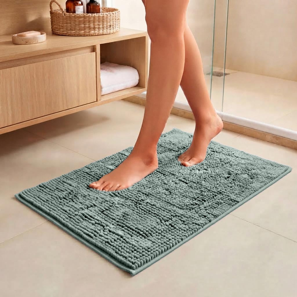 TAPETE CHENILLE   POPCORN - VERDE 16-5304