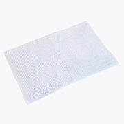 TAPETE CHENILLE   POPCORN - BRANCO