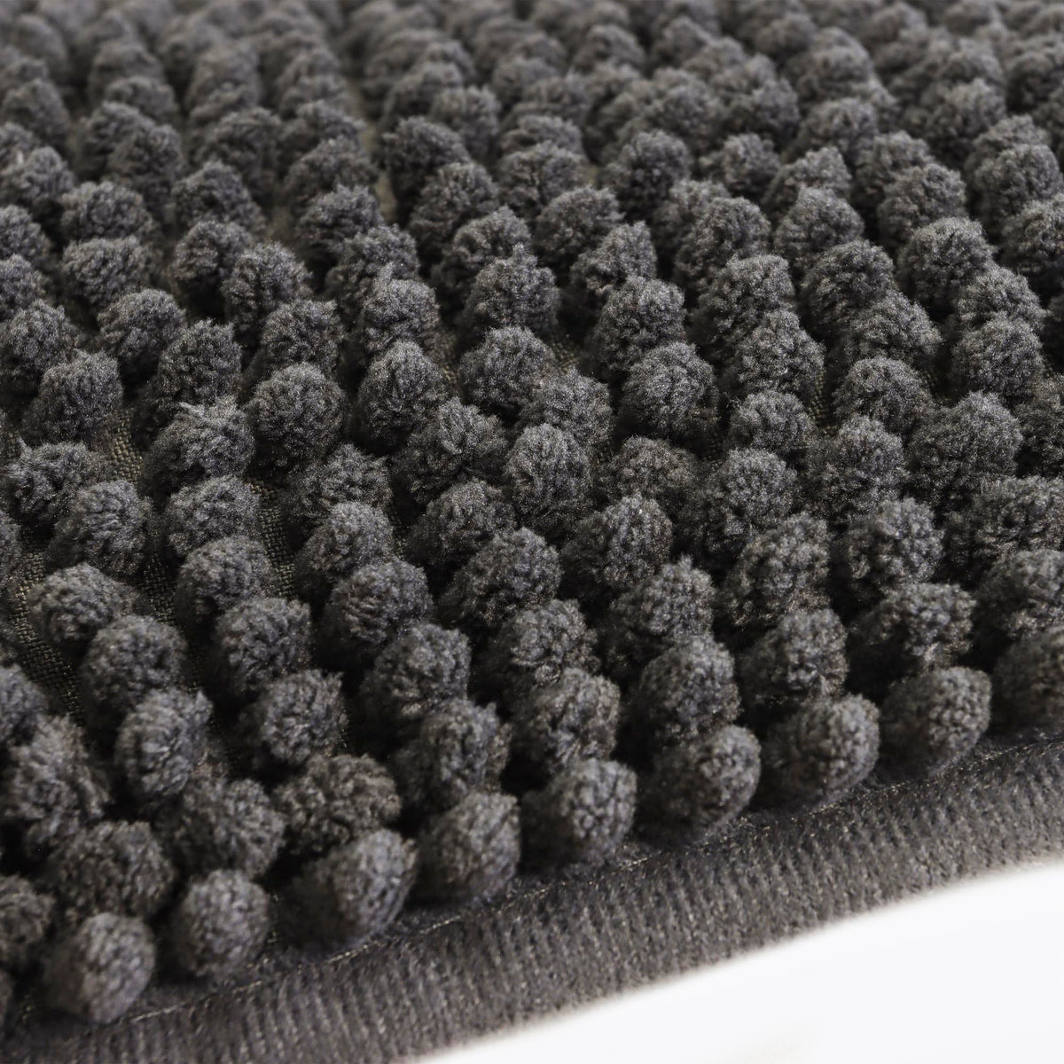 TAPETE CHENILLE   POPCORN - CINZA 18-4006