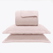 Kit Cama Casal Matelassê Dots - ROSA 13-2808