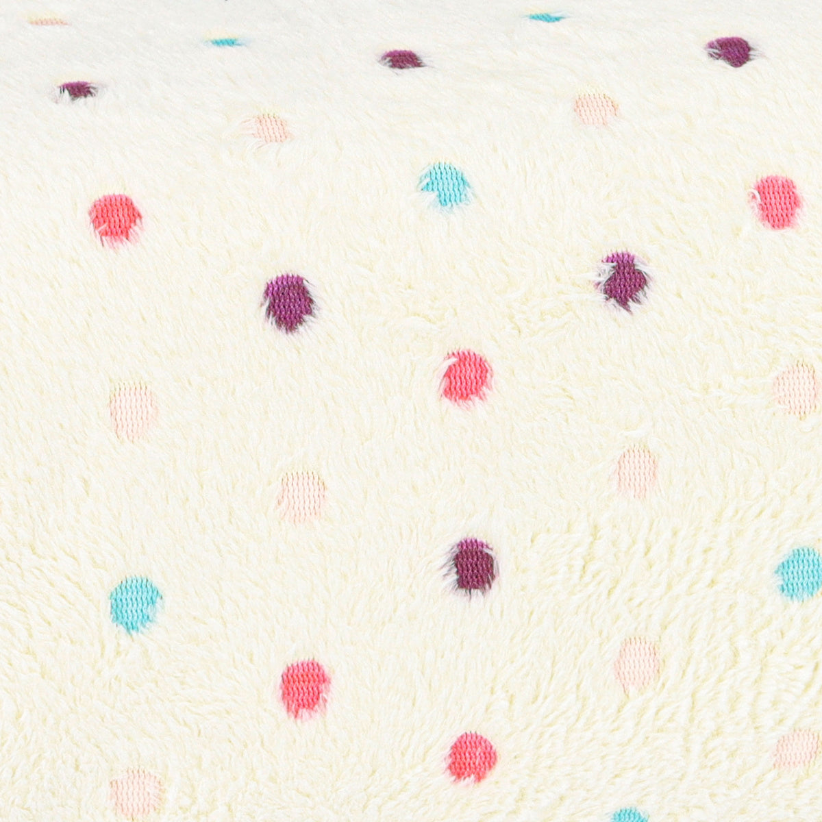 MANTA CASAL FLANNEL EFEITO  BORDADA - POA BEGE 11-0701