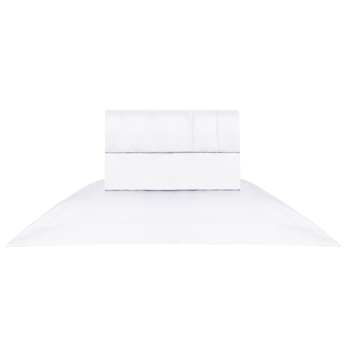 JOGO DE CAMA  SOLTEIRO 400 FIOS  ELEGANCE - BRANCO