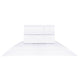JOGO DE CAMA  SOLTEIRO 400 FIOS  ELEGANCE - BRANCO