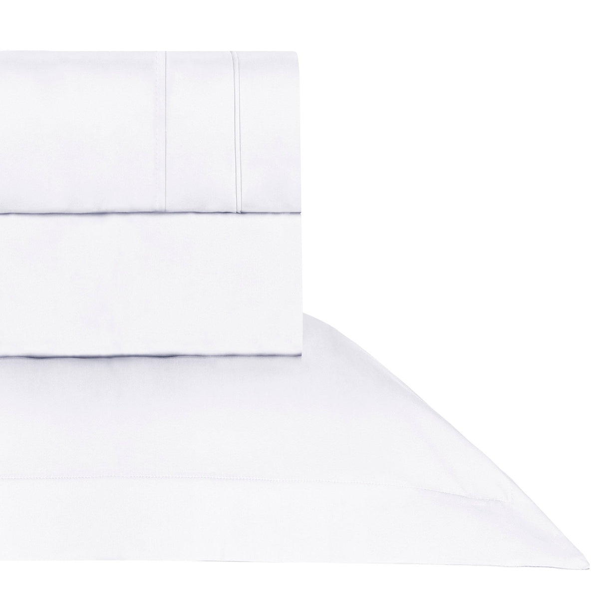 JOGO DE CAMA  SOLTEIRO 400 FIOS  ELEGANCE - BRANCO