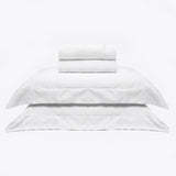 JOGO DE CAMA  KING ELEGANCE 400 FIOS BLANC - BRANCO