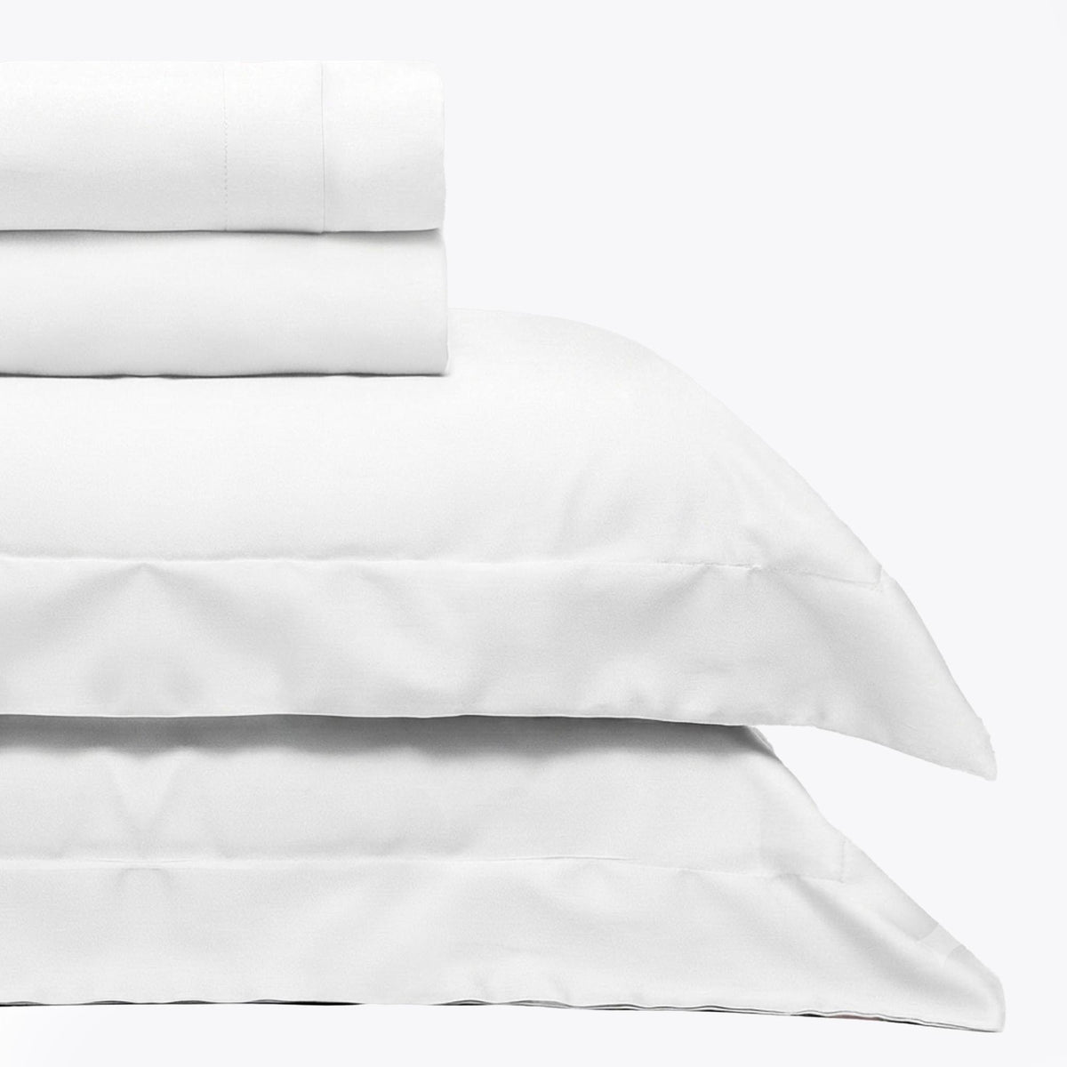 JOGO DE CAMA  QUEEN ELEGANCE  400 FIOS BLANC - BRANCO