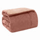 EDREDOM QUEEN PLUSH   BICOLOR - ROSA 171518 /151512