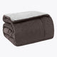 EDREDOM SOLTEIRO PLUSH   BICOLOR - CINZA 180000 /163915