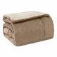 EDREDOM SOLTEIRO PLUSH   BICOLOR - BEGE 161210 /141107