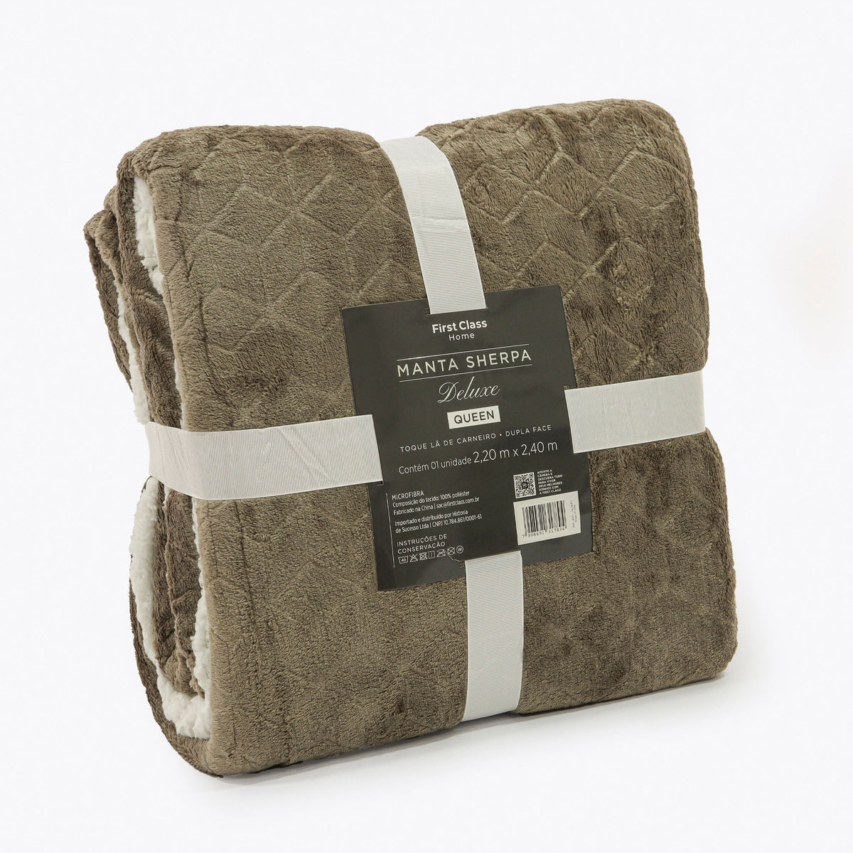 MANTA SHERPA  CASAL DELUXE - BEGE 17-1316
