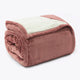 MANTA SHERPA QUEEN DELUXE - ROSA 17-1609