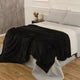 MANTA SHERPA  CASAL DELUXE - PRETO