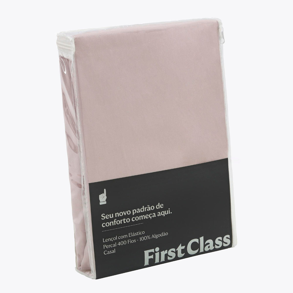 LENÇOL COM ELASTICO  KING  400 FIOS SUPREME - ROSA 14-3803