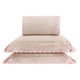 Kit Cama Queen Bordado Inglês - ROSA