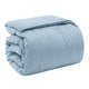 EDREDOM KING HOTEL JACQUARD - Azul 13-4111