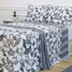 KIT CAMA KING ULTRA LISSE BELLE - CINZA GEO