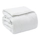 EDREDOM CASAL HOTEL JACQUARD - BRANCO