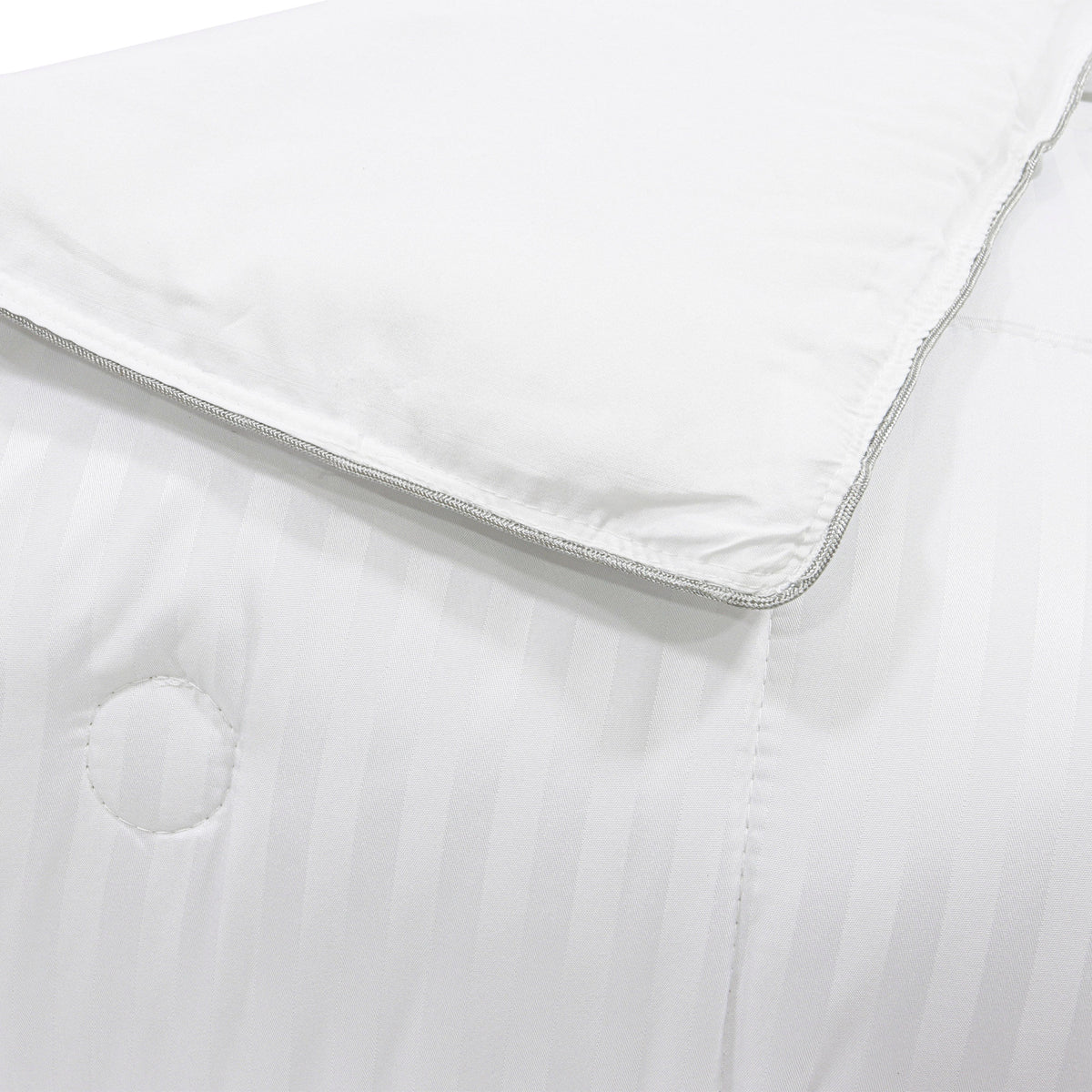EDREDOM QUEEN HOTEL JACQUARD - BRANCO