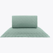 KIT CAMA SOLTEIRO  DELICATO - VERDE 16-5304